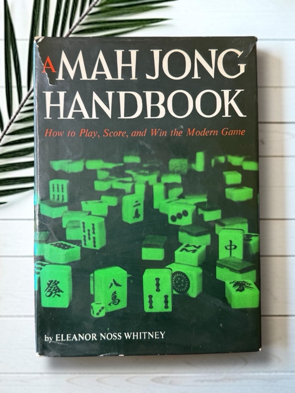 Vintage Mah Jong Handbook Hardcover Eleanor Noss Whitney Tuttle Mahjong Guide